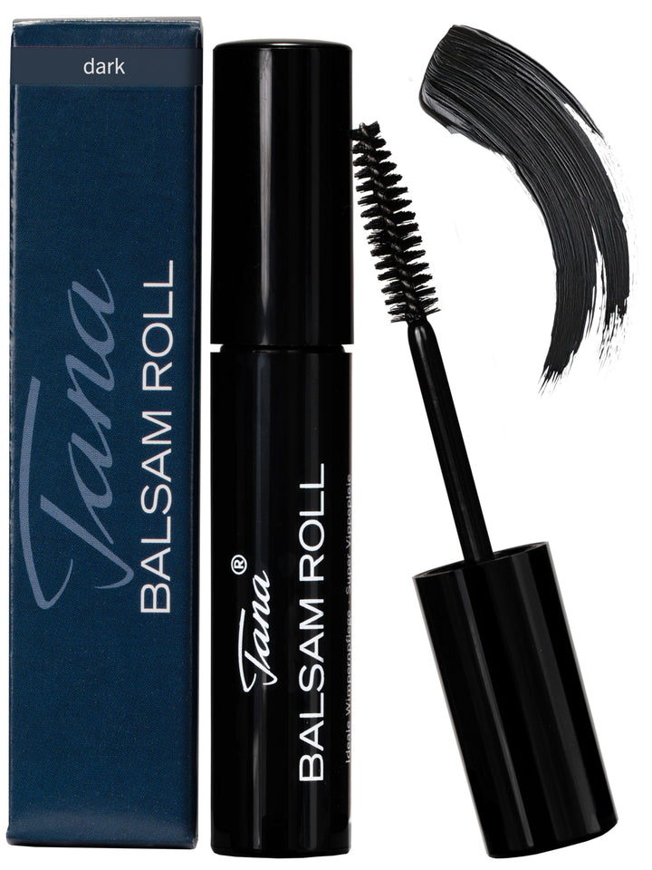 Tana Balsam Dark – getönte Wimpernpflege & Augenbrauenpflege mit Bienenwachs – Styling & Pflege in e