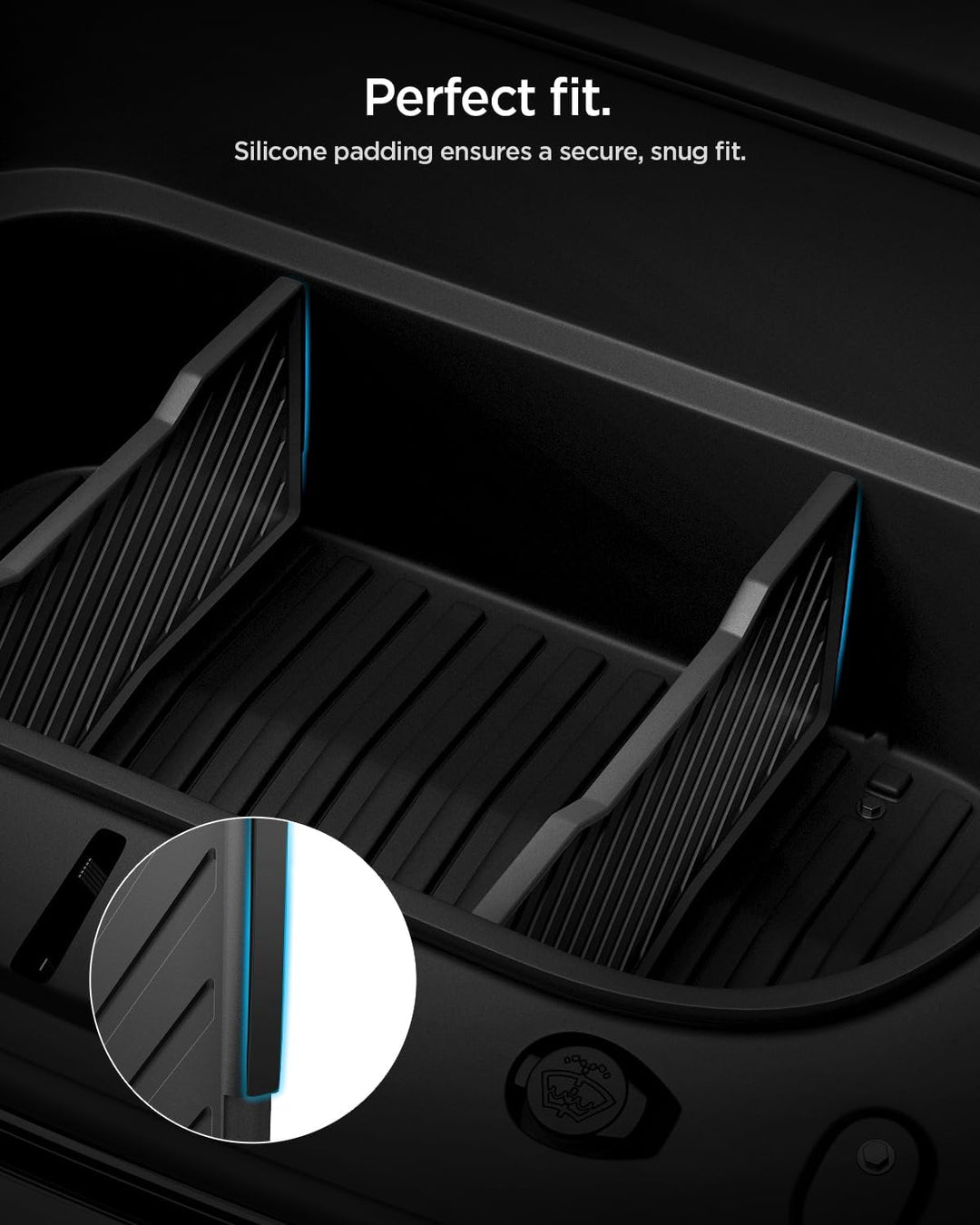 Spigen Auto Kofferraum Organizer für Tesla Model Y Juniper (Nur Premium & Performance 2025 2026), Fr