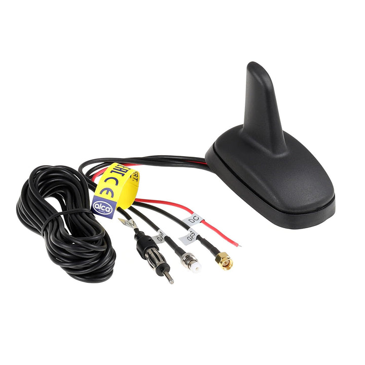 alca® Fin-Antenne AM/FM GPS schwarz matt Radio Navigation AM/FM GPS GSM, AM/FM GPS GSM
