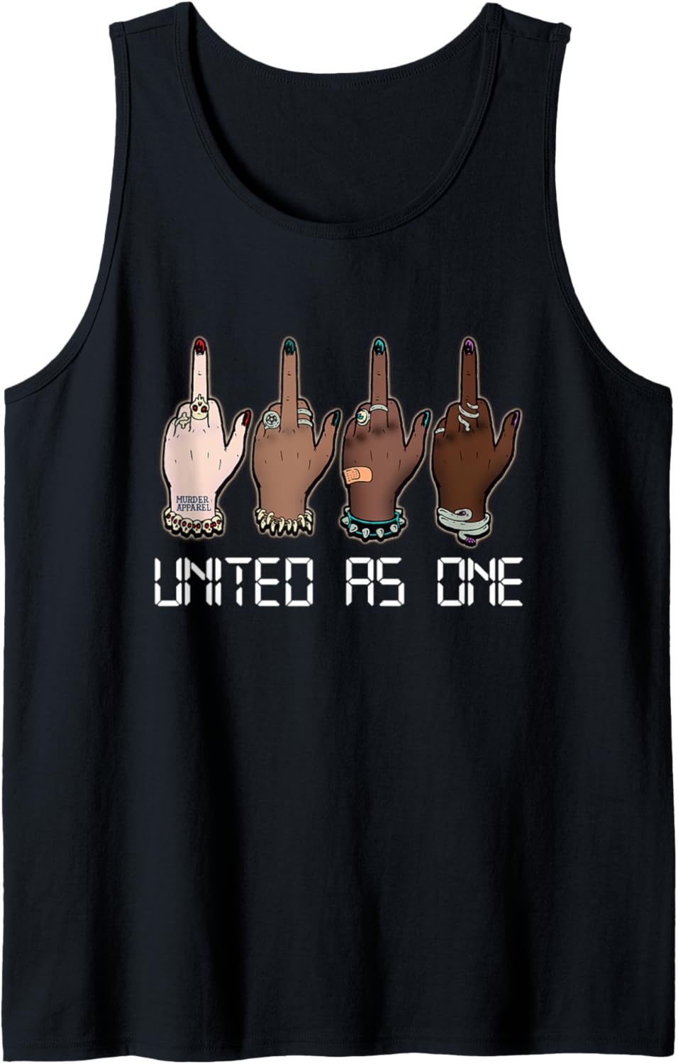 United As One Protest Black Lives Matter Social Justice Tank Top