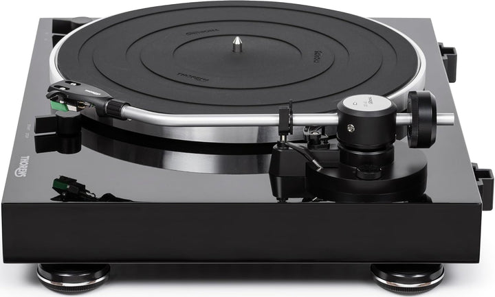Thorens Plattenspieler TD 204 Hochglanz Schwarz