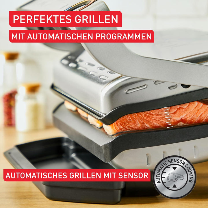 Tefal Plancha-Platten, kompatibel mit OptiGrill, OptiGrill +, OptiGrill Elite, für empfindliche Zuta