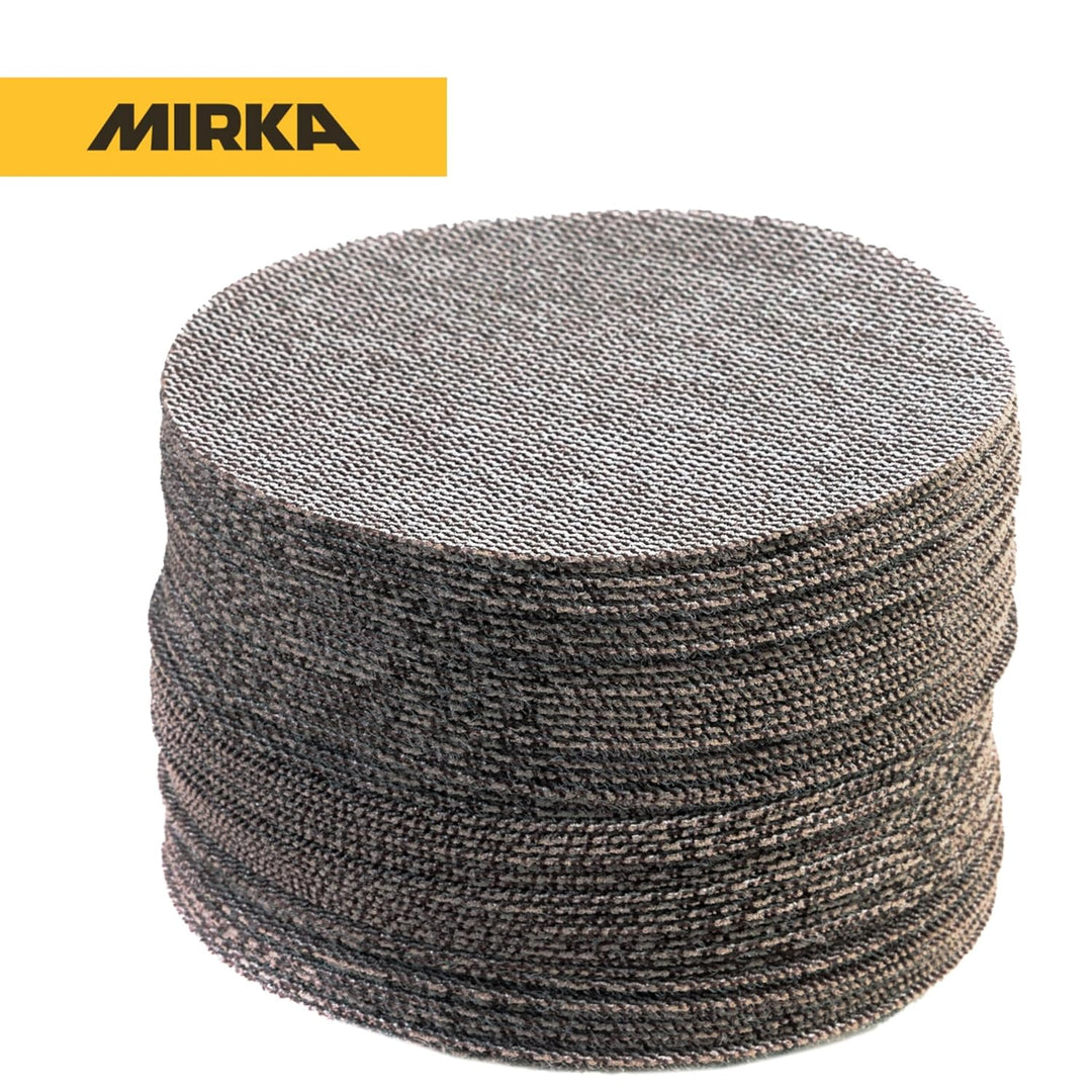 Mirka Abranet Ace Netz Schleifscheiben Ø 150mm Klett / Korn P80 / 50 Stk / Für alle 150mm Exzentersc