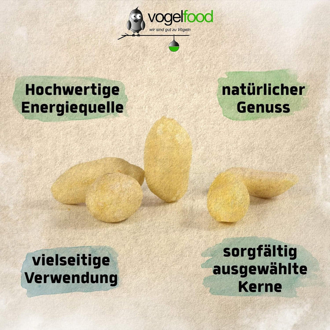 Erdnüsse 25 kg blanchiert ohne Schale halbe und ganze Vogelfutter