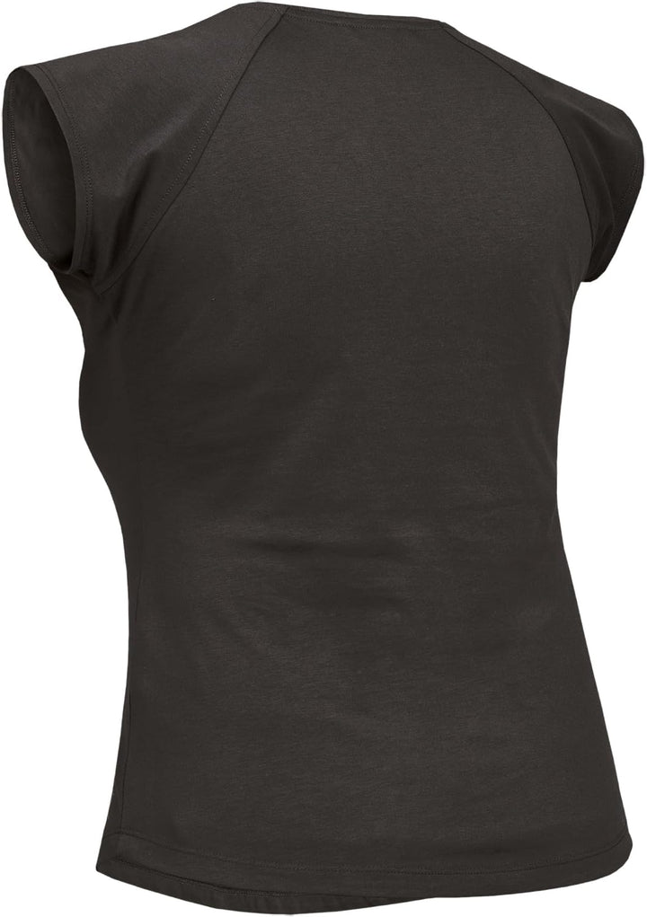 Leibwächter Flex-Line Damen T-Shirt V-Ausschnitt, tailliertes Arbeitsshirt Frauen, schnelltrocknend,