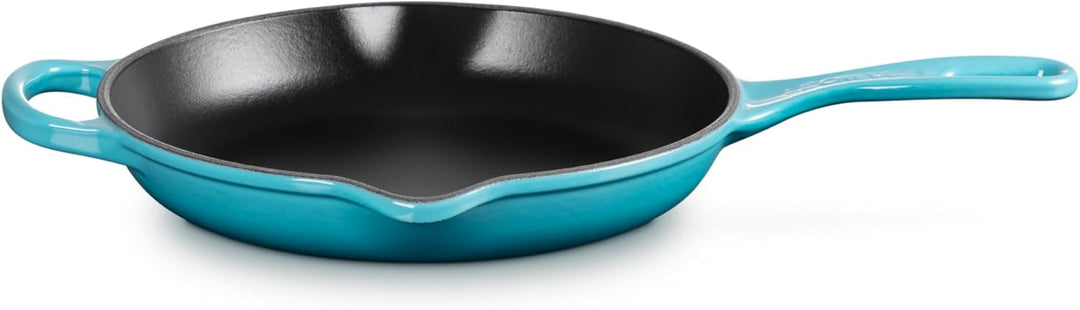 LE CREUSET Signature Gusseisen Brat- und Servierpfanne, Rund, Ø 23 cm, Für alle Herdarten inkl. Indu