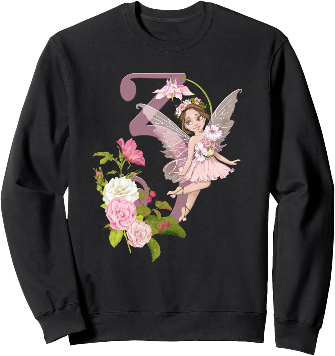 3. Geburtstag Fee Mädchen Pfirsich Fee Latina Feen Sweatshirt