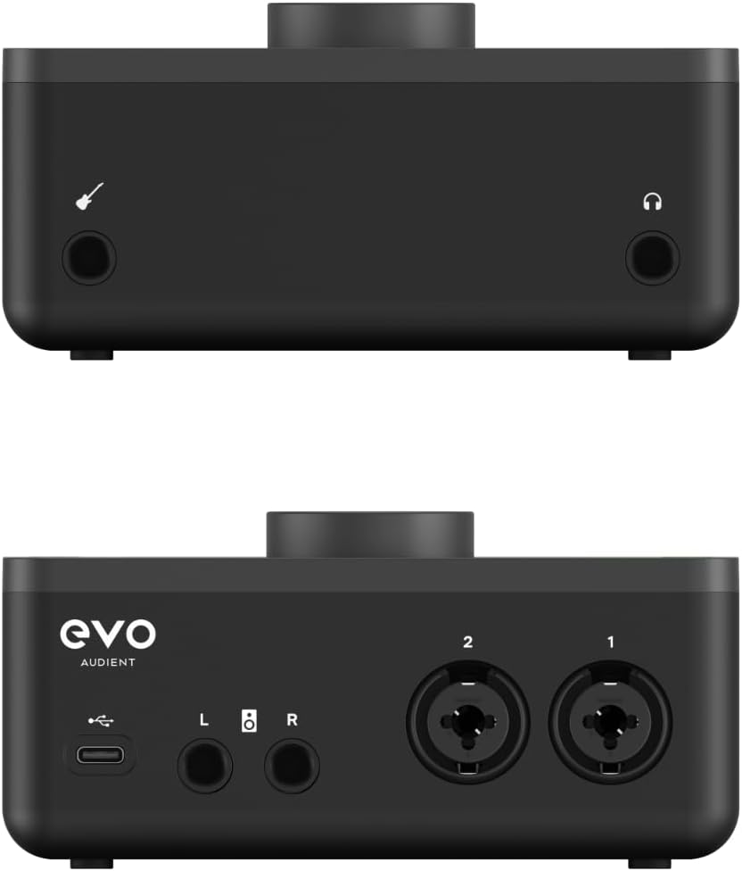 EVO Start Recording Bundle (EVO 4 Audio-Interface, SR1 Grossmembran-Kondensatormikrofon, SR2000 gesc