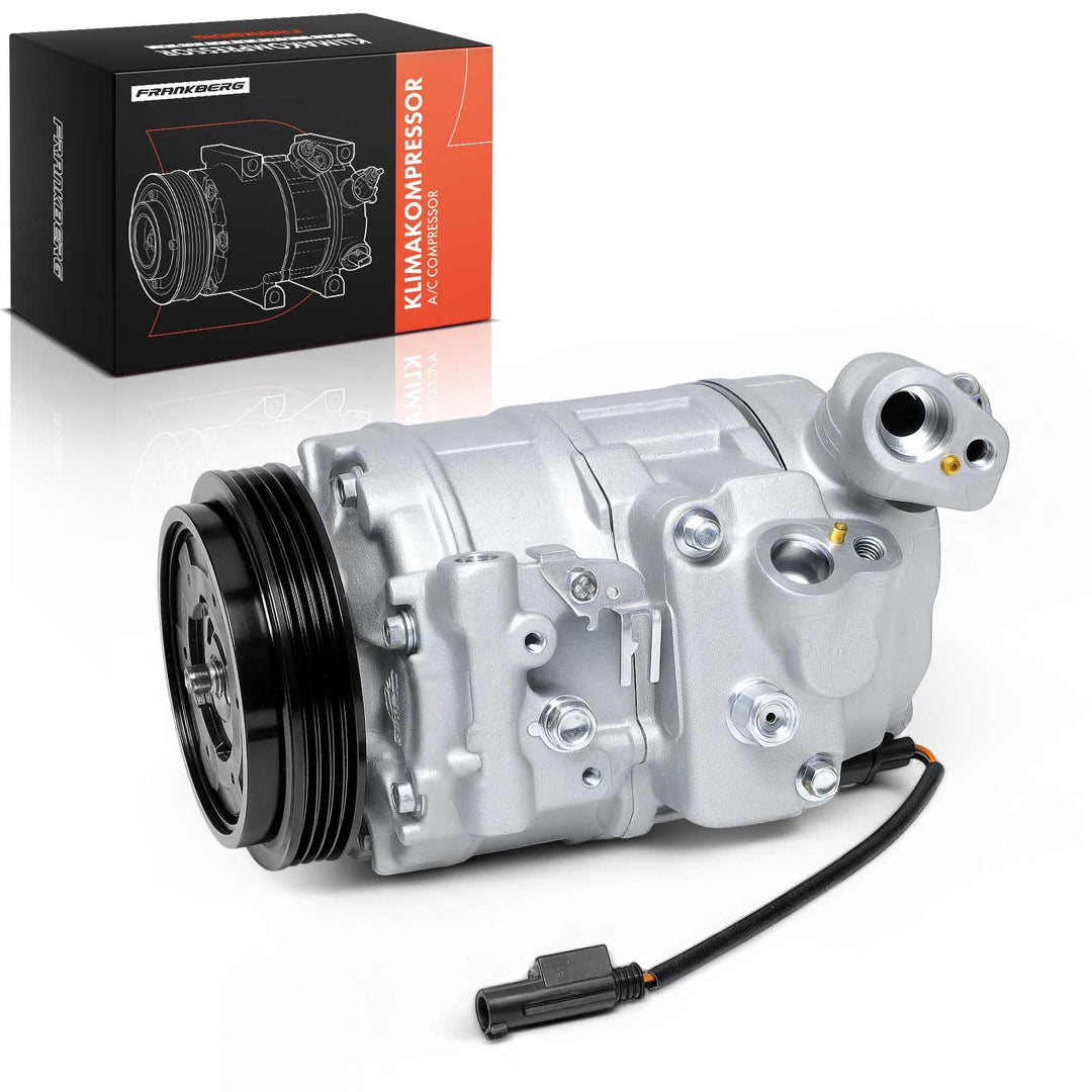 Frankberg Klimakompressor Klimaanlage Kompatibel mit 5er E60 540 545 550 4.0L-4.8L 2003-2009 5er Tou