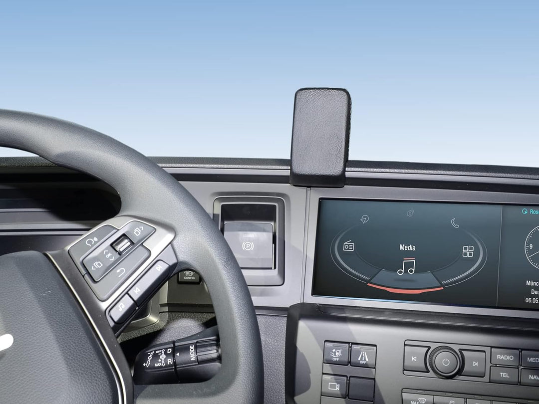 KUDA 7845 Man TGX ab 2020 Halter Navi Kunstleder schwarz