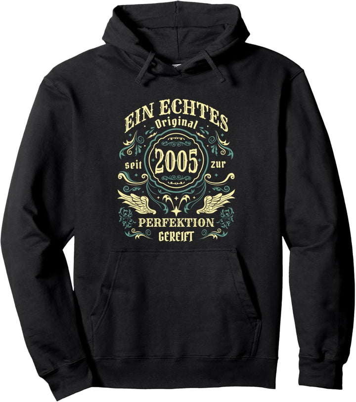 Seit 2005 zur Perfektion Gereift Jahrgang 05 18. Geburtstag Pullover Hoodie