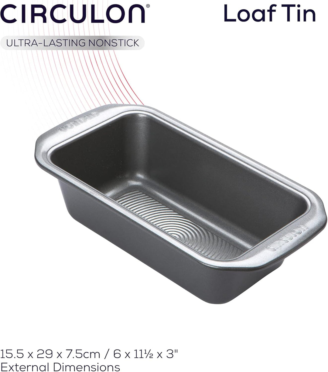 Circulon Momentum Kastenform 900 g mit Antihaftbeschichtung - Brotbackform - Backform Eckig - Spülma