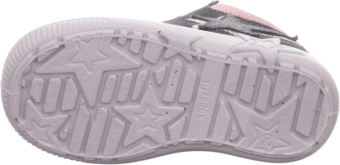 Superfit STARLIGHT Sneaker 0-500438 Mädchen 22 EU Grau Rosa 2000, 22 EU Grau Rosa 2000