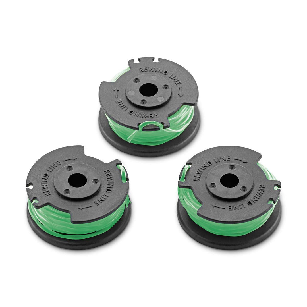Kärcher 2.444-017.0 Fadenspulen im Dreierpack LTR 36 Battery Rasentrimmerspulen, gelb