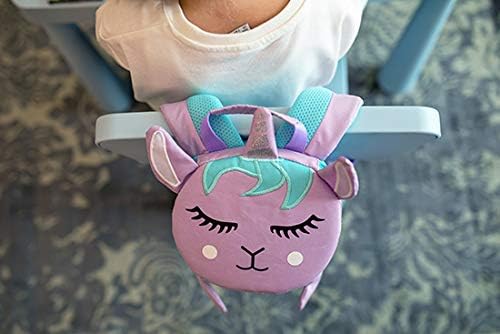 Belmil Kindergartenrucksack mit Brustgurt und Namensschild für 1-3 Jährige/Jungen - Mädchen / 4 L/Gr