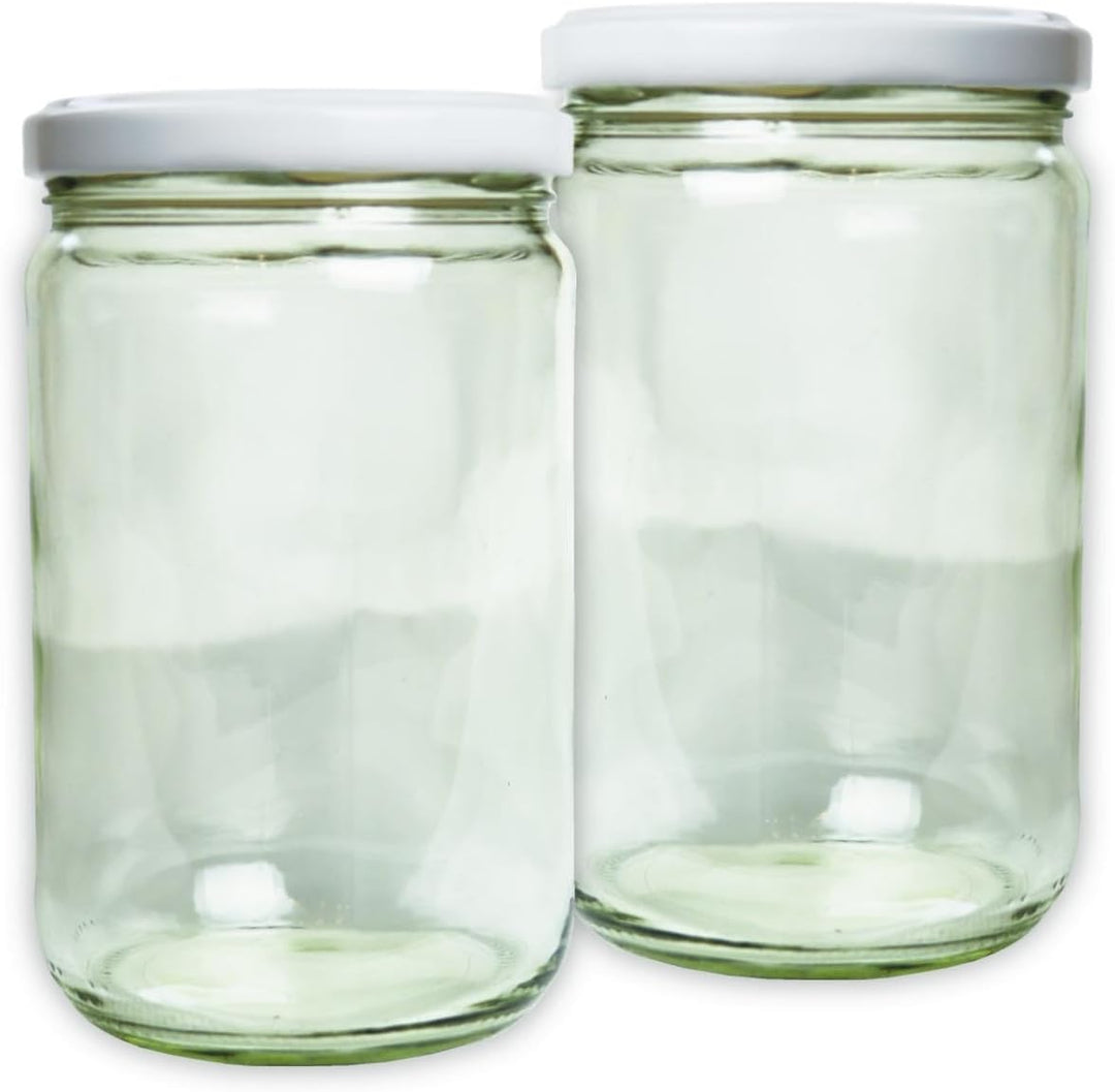 Joghurtbox Joghurtbereiter ohne Strom 2X 0,5 Liter Glas, Joghurt selber