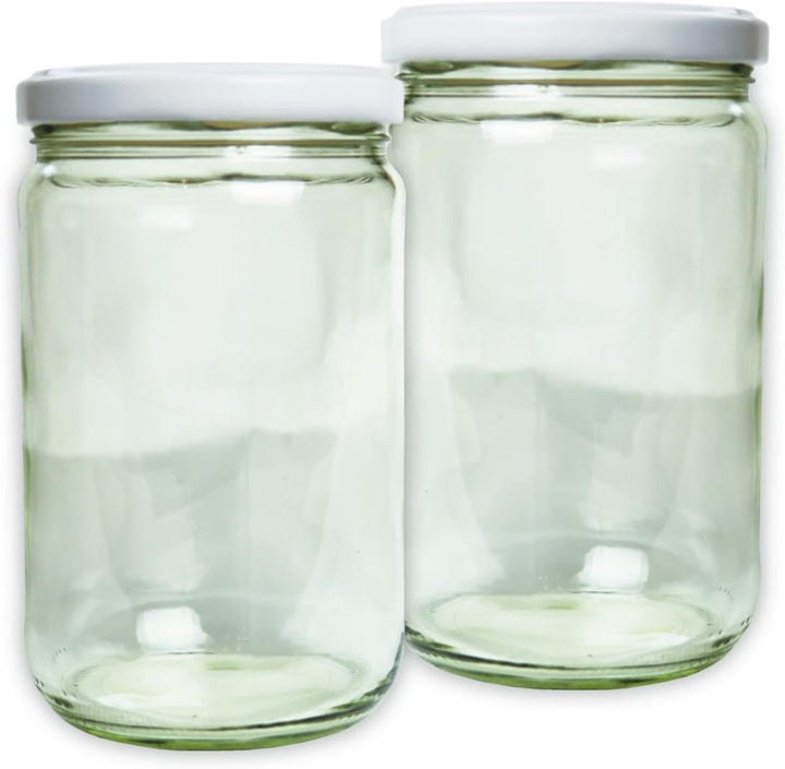 Joghurtbox Joghurtbereiter ohne Strom 2X 0,5 Liter Glas, Joghurt selber