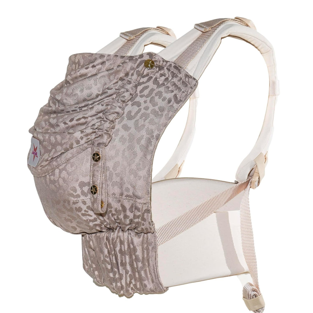 KOKADI Babytrage Flip Safari Eleni (Unisize)– Ergonomisch & sicher - handgefertigt – Ab Geburt bis 1