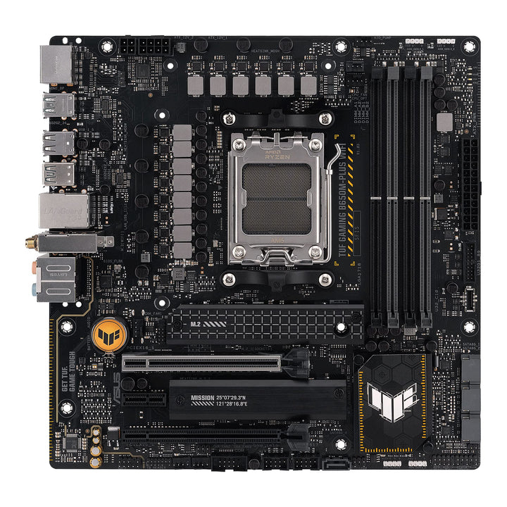 ASUS TUF GAMING B650M-PLUS WIFI Mainboard Sockel AMD AM5 (Ryzen 7000, micro-ATX, PCIe 5.0, DDR5-Spei