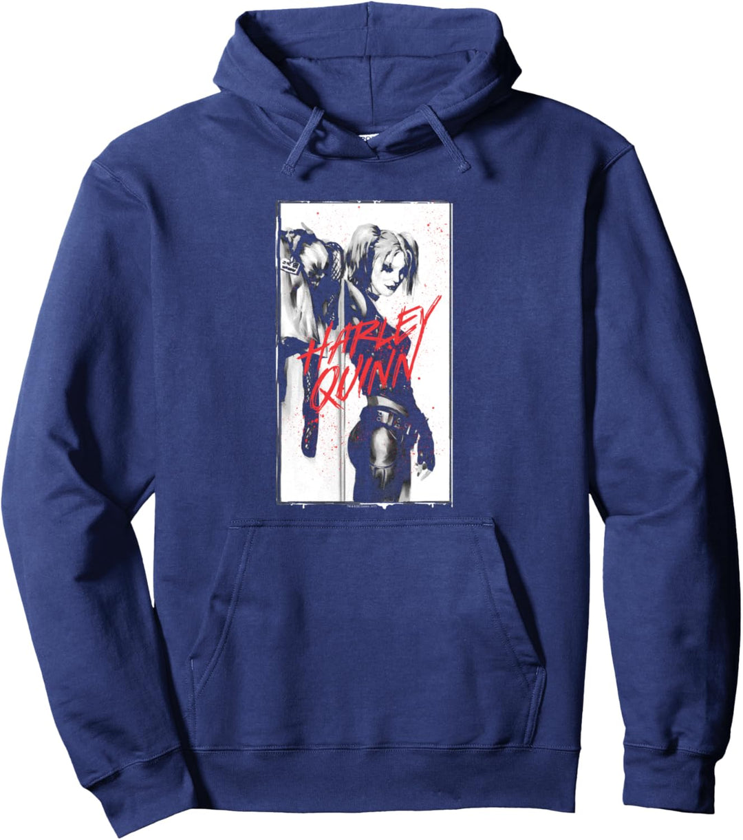 Harley Quinn Inked Quinn Black Pullover Hoodie