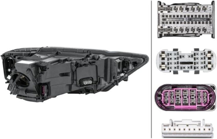 HELLA 1EX 012 865-411 LED-Hauptscheinwerfer - links - für u.a. Audi A8 (4N2, 4N8) - HD Matrix LED