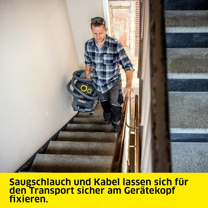 Kärcher Nass-Trockensauger 1.148-211.0. NT 30/1 Tact Te L, 30 liters,Black, Grey, Yellow Basic