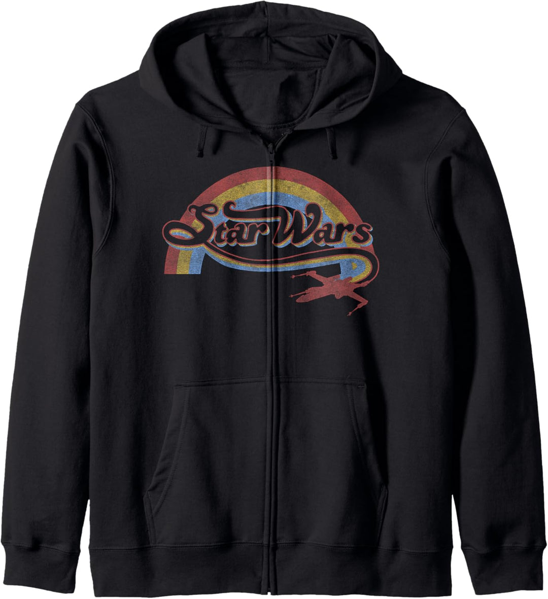 Star Wars Rainbow Retro Logo Kapuzenjacke