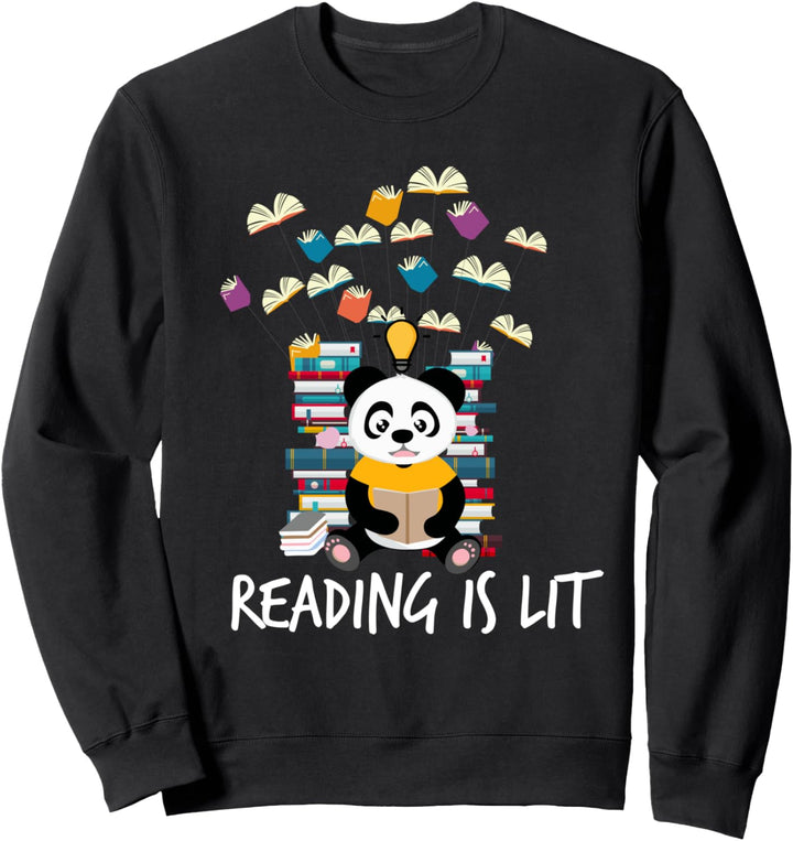 Bücherwurm Buch Literatur Roman Lesen - Leseratte Sweatshirt