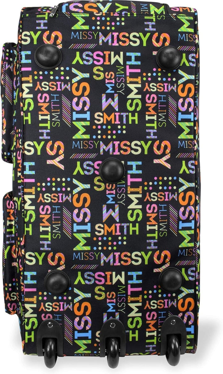 normani Geräumige und leichte Reise- und Sporttasche mit Trolleyfunktion | Reisetrolley mit Rollen F