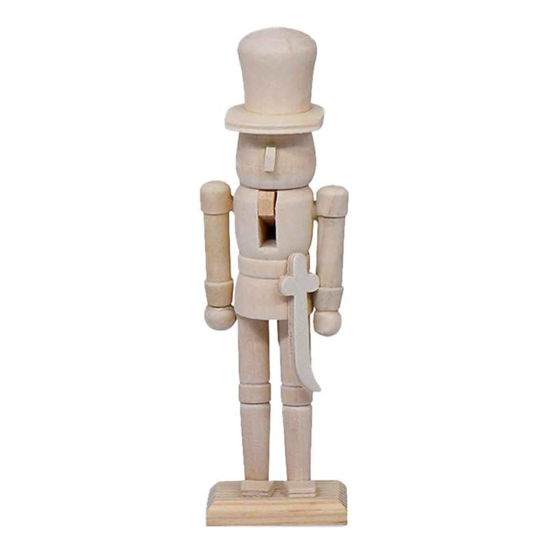 A2ZWORLD Weihnachts-Nussknacker, 18 cm, personalisierbar, 1 Stück