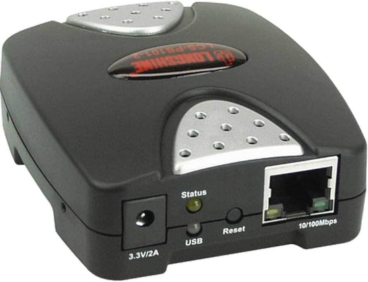 Longshine LCS-PS101-B Printserver 10/100 1x USB2.0 Retail Schwarz