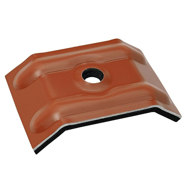 50 Stück Kalotten 33/48 Kupferbraun RAL 8004 für Trapezblech - 35/207 TP18 | Siegmetall S35/207 - M3