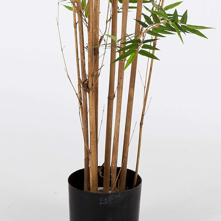 artplants.de Künstlicher Japanischer Bambus KANAYO, 4055 Blätter, grün, 210cm - Kunst Bambus - Deko