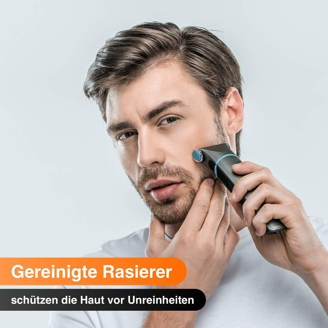 RedFOX24 Premium Scherkopfreiniger zum Nachfüllen - für Braun Clean&Charge Stationen - Deutsches Pro