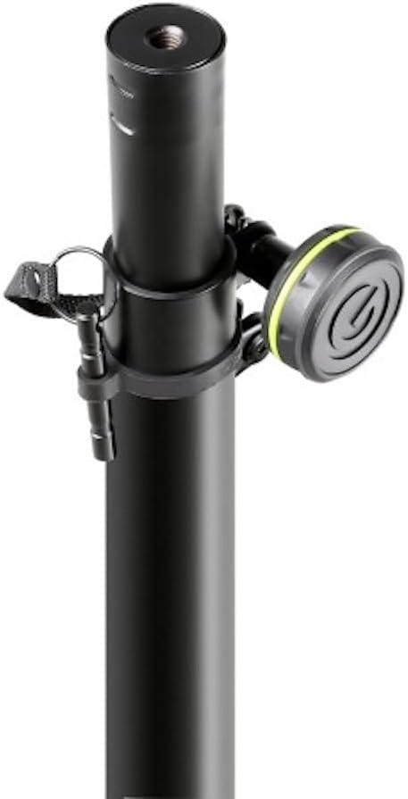 Gravity LS 431 C B - Lichtstativ und Lautsprecherstativ mit kompaktem, quadratischem Stahl-Standfuss
