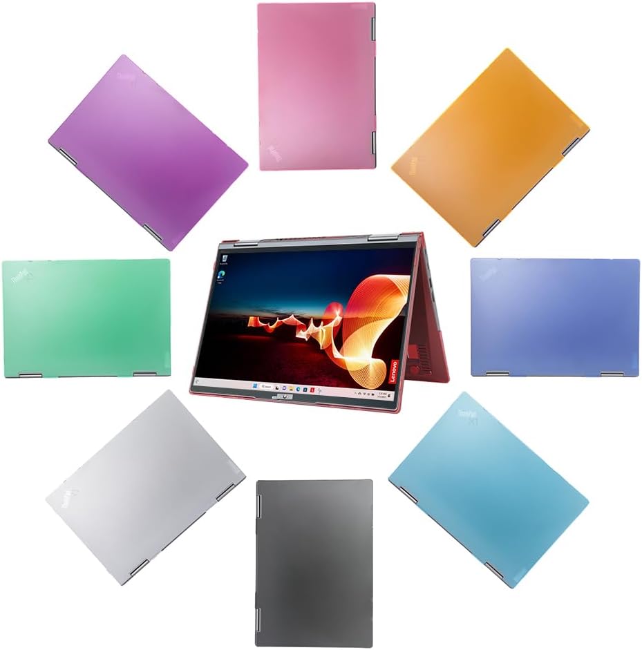 mCover Nur kompatibel mit 2021 ~ 2023 14 Zoll Lenovo ThinkPad X1 Yoga Gen 6/7 und X1 Carbon Gen 9/10