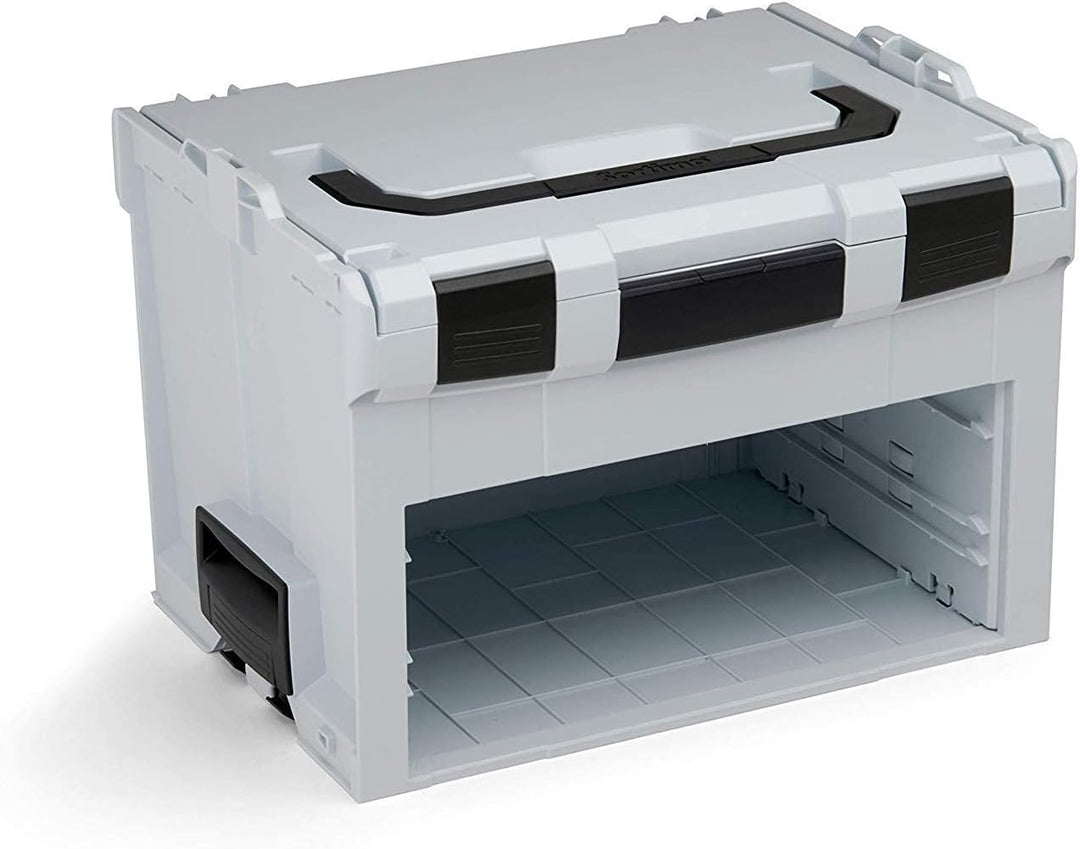 L-BOXX Sortimo LS-BOXX 306 grau Werkzeugkoffer Set | inklusiv i-BOXX 72 leer und LS-Schublade 72 lee