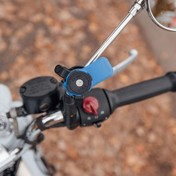 Quad Lock Spiegelhalterung für Motorrad/Motorroller für iPhone und Samsung Galaxy-Handys Mirror Moun