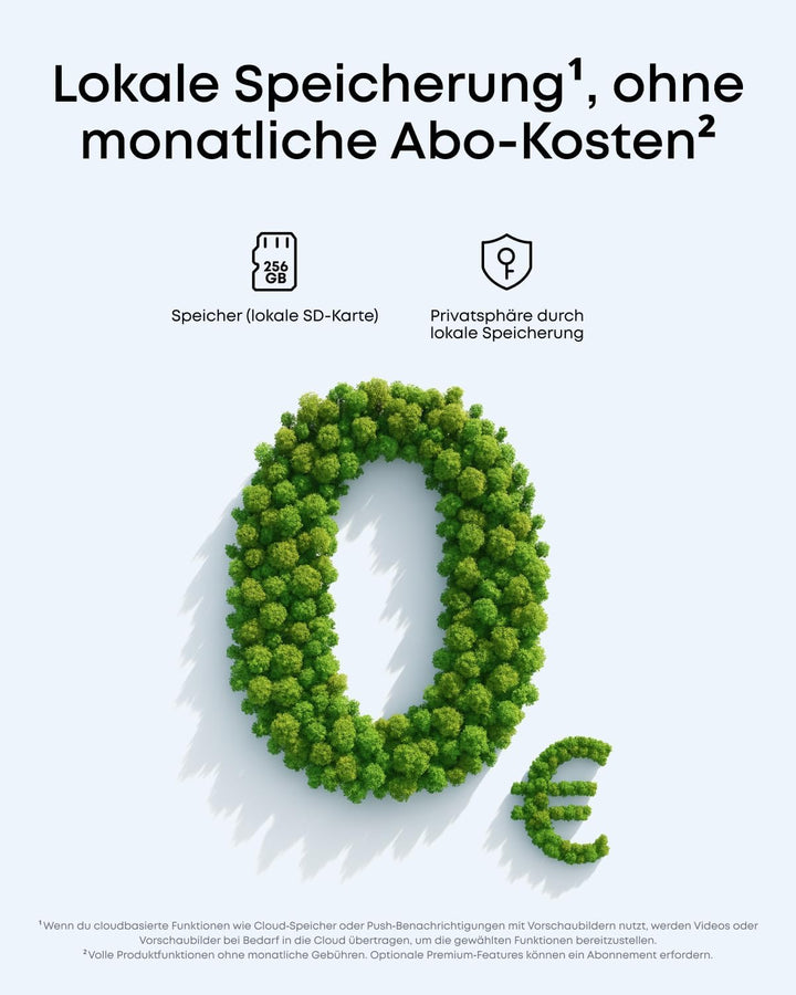 eufy eufyCam C35, Kabellose Überwachungskamera Aussen & Innen, Magnetische Halterung, Farbnachtsicht