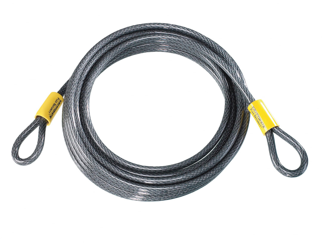 Kryptonite Schlaufenkabel Krypto Flex 30' [914cm] x 3/8" [10mm] , kryptoflex 3010 gelb-grau, 30' [91
