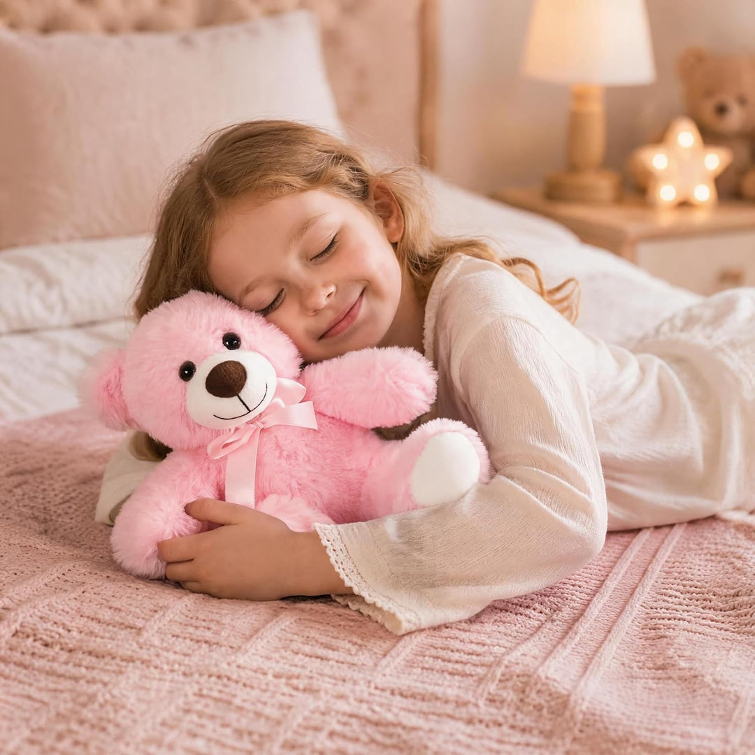 SNOWOLF Bear Plush Cute Stuffed Animal Toys Pillow Bear Doll Gift for Kids Boys Girls Birthday Chris