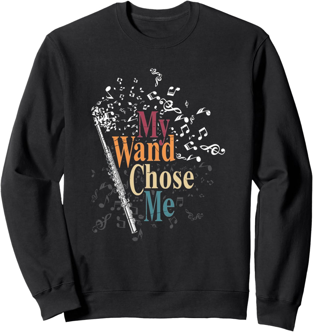 Orchester Musiker Flötenspieler Geschenk Querflöte Sweatshirt