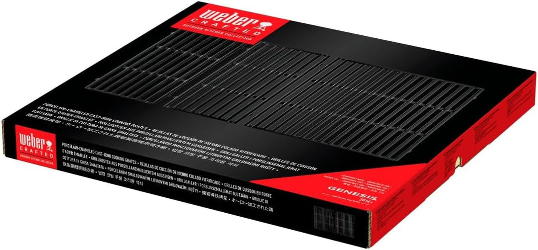 Weber Crafted Grillroste, passend für Genesis 400 Serie (ab 2016) -dreiteilig, aus porzellanemaillie