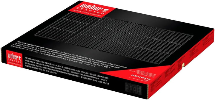 Weber Crafted Grillroste, passend für Genesis 400 Serie (ab 2016) -dreiteilig, aus porzellanemaillie