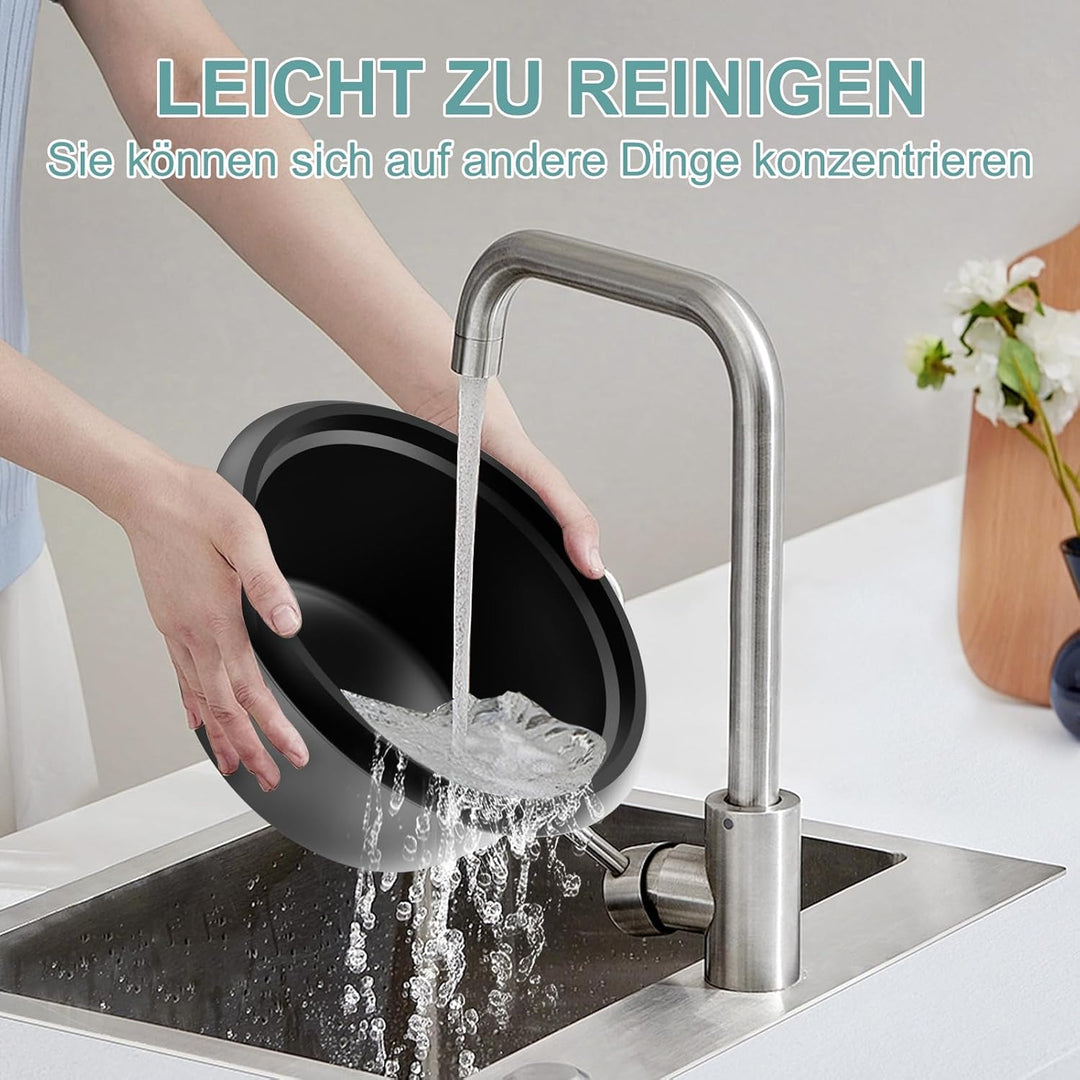 0.6 L Mini-Reiskocher 3-Tassen ungekocht, Macook Tragbarer Antihaft-Reis-Kocher, 15 Minuten schnelle