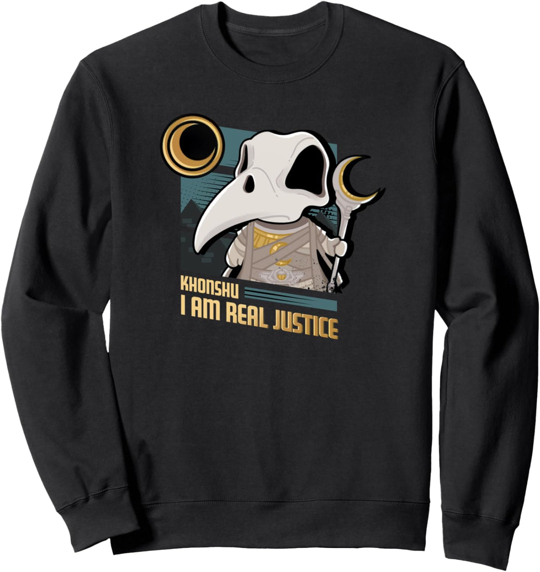 Marvel Moon Knight Khonshu I am Real Justice Sweatshirt
