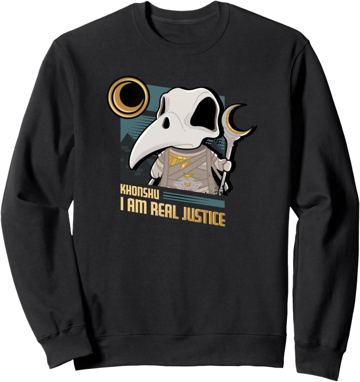 Marvel Moon Knight Khonshu I am Real Justice Sweatshirt
