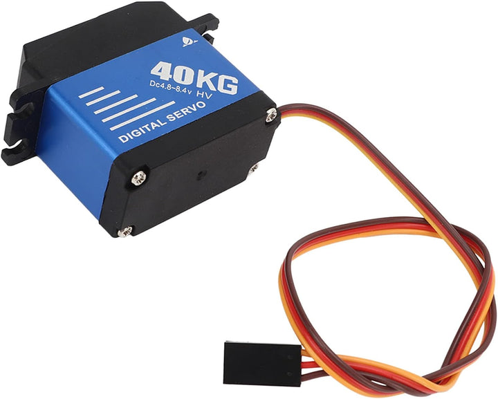 RiToEasysports 40KG Servo, 40KG High Torque RC Servo Wasserdichtes Digitalservo mit 25T Servoarm für
