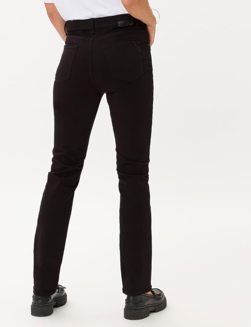 BRAX Damen Dummy Jeans 26W / 30L Clean Perma Black, 26W / 30L Clean Perma Black