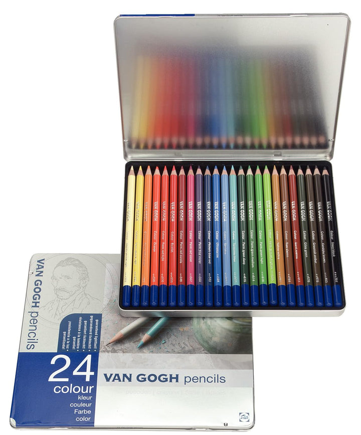 Farbstift Talens Van Gogh 24er Set im Metalletui
